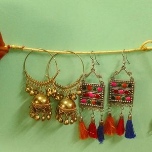 Earrings ( 2 Set )