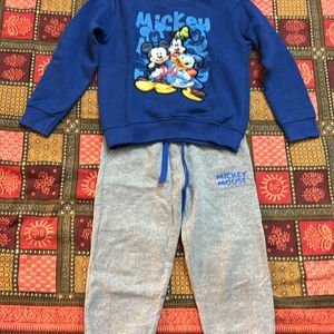 Disney - Fleece Set - Blue Grey