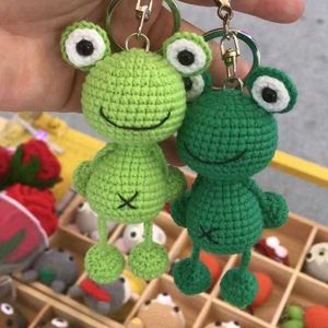 Crochet Froggy Keychains ♡