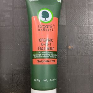 Organic Harvest 6 In 1 Facewash