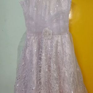 Party Wear Beautiful Pure White Gown