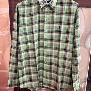 Ralph Lauren Green Checks Shirt For Men’s