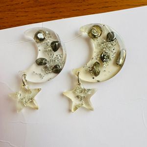 Moon Star Earring Tops