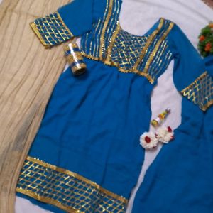 Sharara Suit Set With Duppta