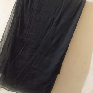 Yellow And Black Dupatta For Sell