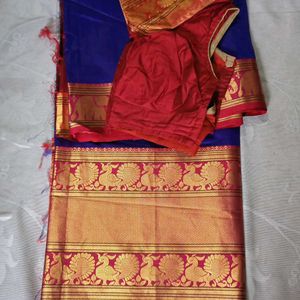 Purple Narayan Pet Saree