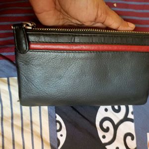 Stylish Leather Wallet Black