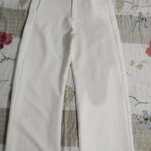 High Waist Casual Trouser with side pockets