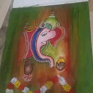 Beautiful Ganesha Painting