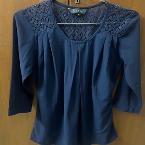 Rare Navy Blue Top