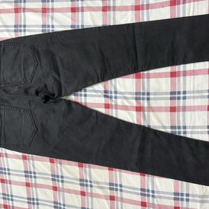 Zara jet black jeans