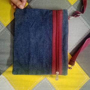 Denim Unused Sling Bag