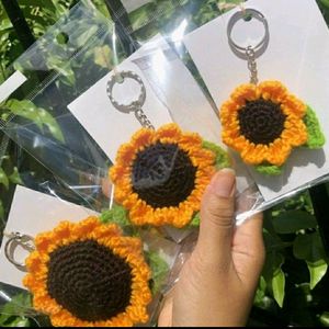 Sunflower Keychain