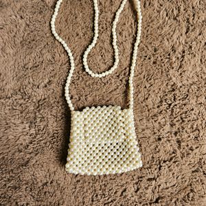 Asthetic Small Pearl Sling Bag