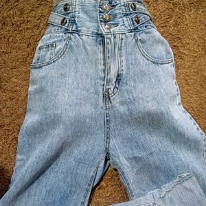 Imported Raw Hem Jean