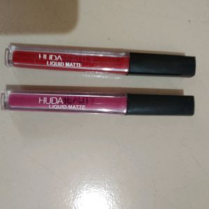 2 New Huda Beauty Lipsticks