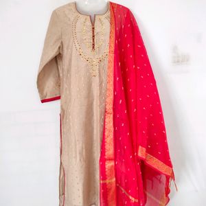 Tan Casual Kurta (Women's)