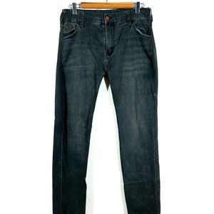 Charcoal Black Faded Jean's (Men's)