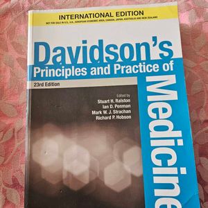 Davidson Principle And Practice Of Medicine 23