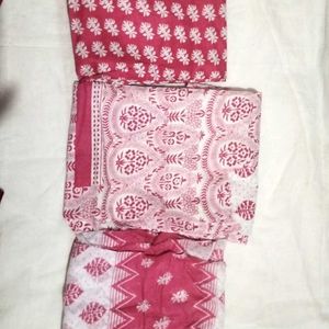 Unstitched Dress Material With Dupatta