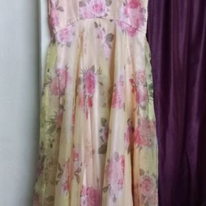 This Is Beautiful Organza Long Dress