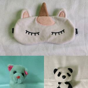 Unicorn Sleeping Eye Mask + 2 Mini Dolls