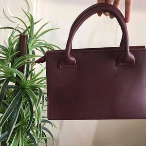 Cartier Burgundy Handbag