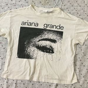 Zara Ariana Grande Baby Tee 🖤