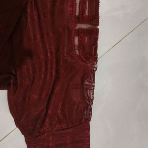 Party Wear Marron Dress