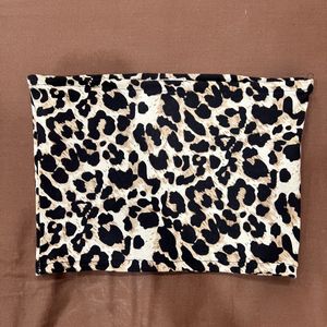 Animal Print Tube Top