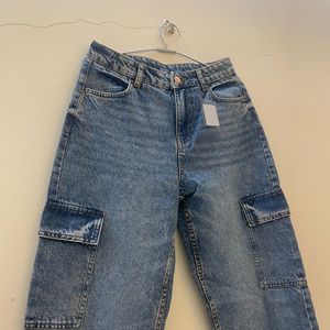 DENIM CARGO