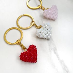 Heart Charm Keychains