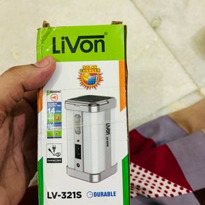 Livon Solar Charge Light New