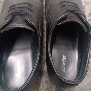 Classic Black Formal Shoes From Bata