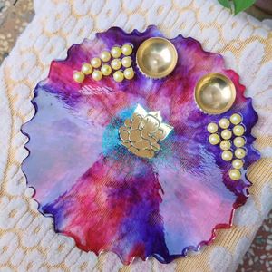 Resin Puja Thali