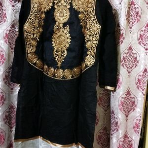 Stitched Churidar Set