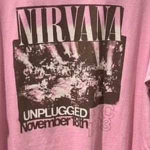 H&M Oversized Nirvana Tee