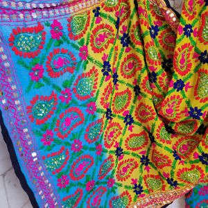 🎈NEW🎈Sequins Multicolour Phulkari Dupatta