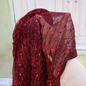 Heavy Princess Gown With Dupatta