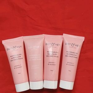 Pack Of Dot&Key Mini Face wash