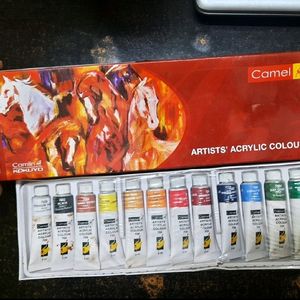 Camel Acrylic Colours