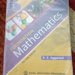 Maths Book Of Class 7