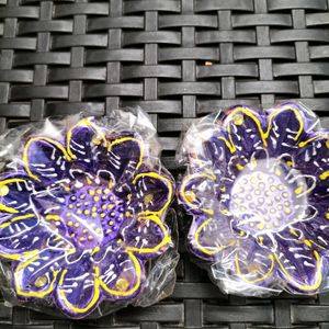 Colorful Diya - Set Of 2