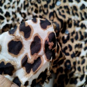 H&M Animal Print Shirt