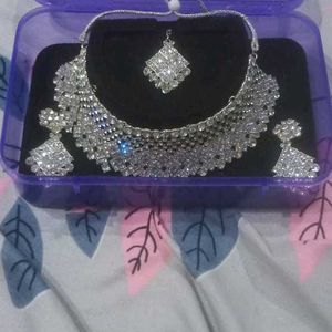 Silver New Jwelry Set