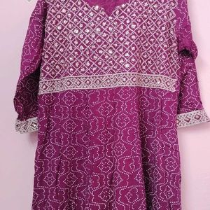 Cotton Anarkali Kurta