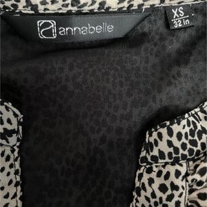 Annabelle Premium Brand Top Tiger Print