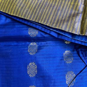 Silk Royal Blue Color Saree