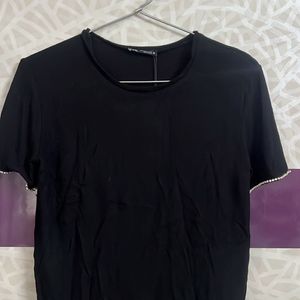 Zara Black T Shirt