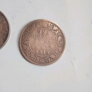 1 quarter Anna 1940 & 1919